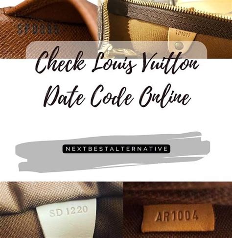 verificar codigo louis vuitton